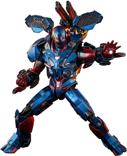 Avengers 4 Endgame Iron Patriot 16th Scale Diecast Hot Toys Action Figure Avengers Endgame Iron Patriot Armor Png Avengers Endgame Png