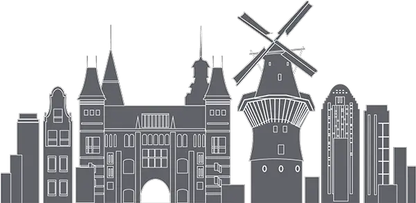 Hotel Library Amsterdam City Centre Official Website Amsterdam Png Dutch Windmill Icon