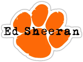 I Want This Sooo Bad Ed Sheeran Pawprint Black By Ed Sheeran Png Ed Sheeran Png