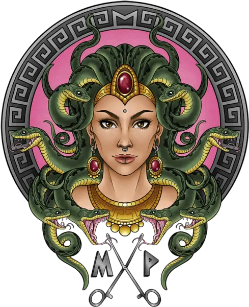 Medusa Piercing Liverpool Illustration Png Medusa Png