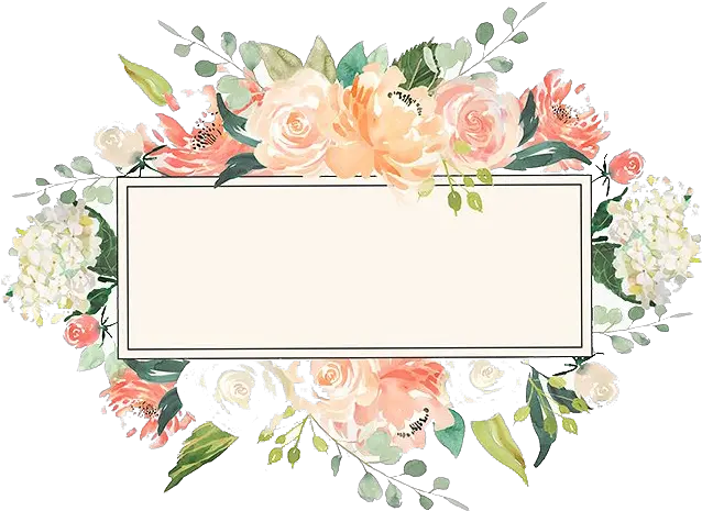 Download Flowers Frame Png Transparent Png Png Images Garden Roses Flower Frame Png