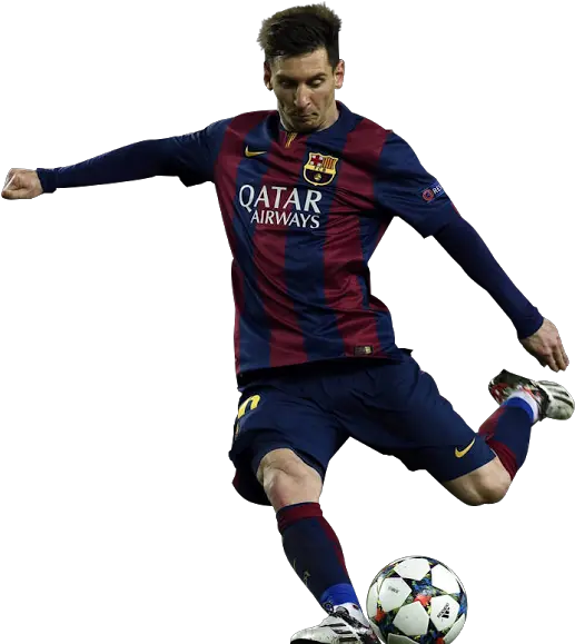 Download Lionel Messi Kick Up A Soccer Ball Full Size Football Player Png Soccer Ball Png Transparent