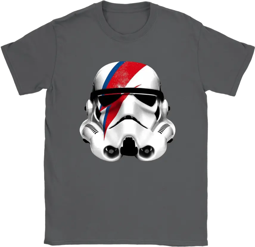 Stormtrooper Mask David Bowie Lightning Girls Quotes For Shirt Png David Bowie Transparent