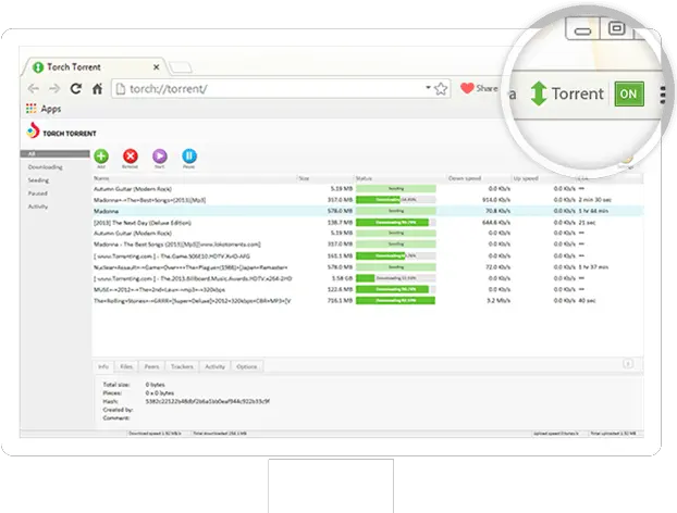 The Best Free Torrent Clients Bitvoxy Torch Torrent Png Qbittorrent Icon