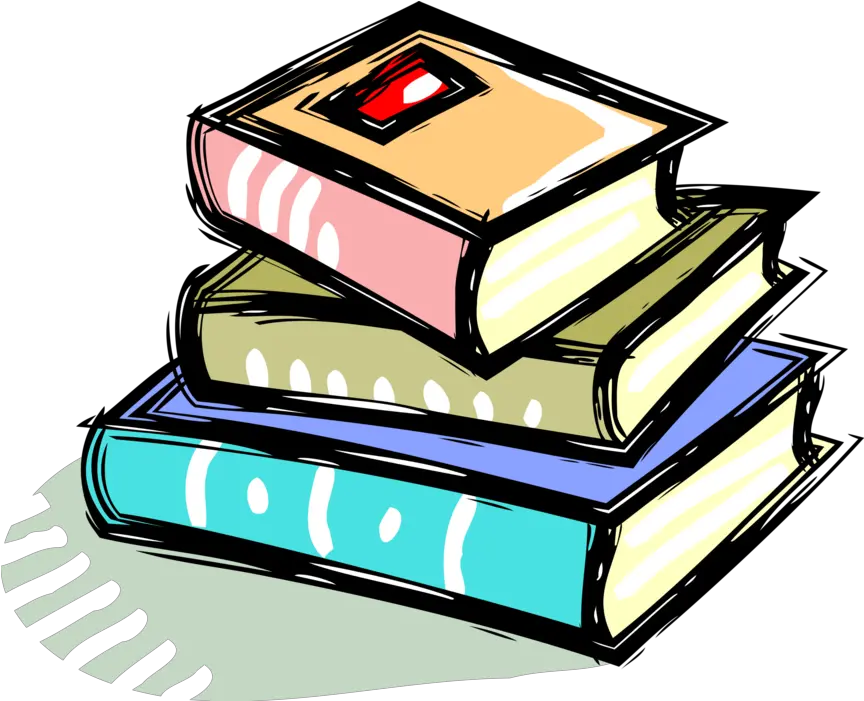 Vector Illustration Of Books As Printed Works Literature Articles About Reading Day Png Literature Png