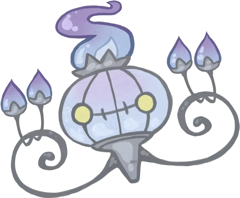 Download Fine Chandelure Fire Blast Chandelure Png Image Chandelure Cute Fire Blast Png