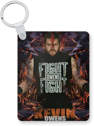 Kevin Owens Printed Keychain Keychain Png Kevin Owens Png