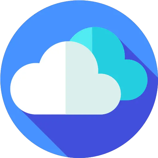 Cloudy Free Weather Icons Cloud In Circle Clip Art Png Onedrive Icon