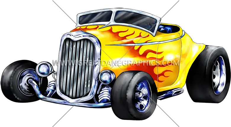 Library Of Hot Rod Car Vector Black And Hot Rod Cartoon Png Hot Rod Png