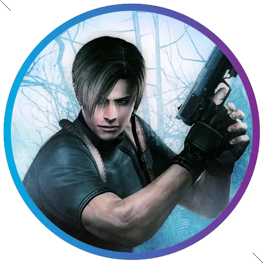 Resident Evil 4 Steamgriddb Leon Resident Evil 4 Png Resident Evil 5 Icon