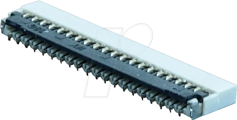 Ziff Plug 39 Pin Rm 03mm Bottom Contact Serrated Blade Png Ea Png