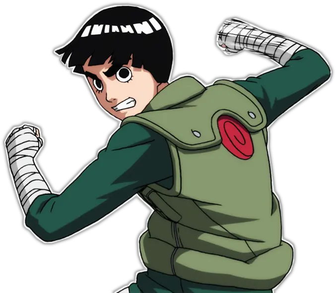 Rock Lee Naruto Png Banner Royalty Free Naruto Shippuden Rock Lee Rock Lee Png