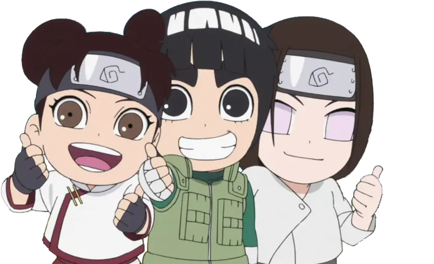 Naruto Chibi Rock Lee Transparent Png Rock Lee Naruto Chibi Rock Lee Png