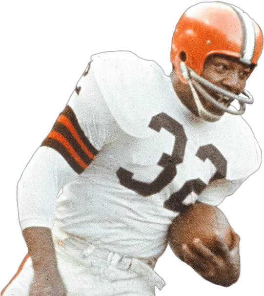 Nfl 100 Nflcom Jim Brown Nfl Cleveland Png Cleveland Browns Logo Png