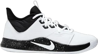 Nike Pg 3 Oreo Paul George Paul George Shoes White And Black Png Paul George Png