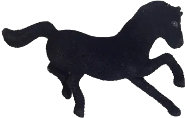 35 Flocked Mustang Pick Black 12 Pc Pkg Mustang Horse Png Mustang Mascot Logo