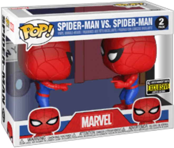 Verified Spider Man Vs Spiderman 2 Pack Funko Pop Whatnot Spider Man Vs Spider Man Funko Pop Png Marvel Icon Pack