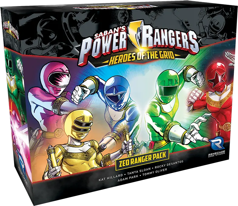 Power Rangers Zeo Ranger Pack U2014 Renegade Game Studios Png