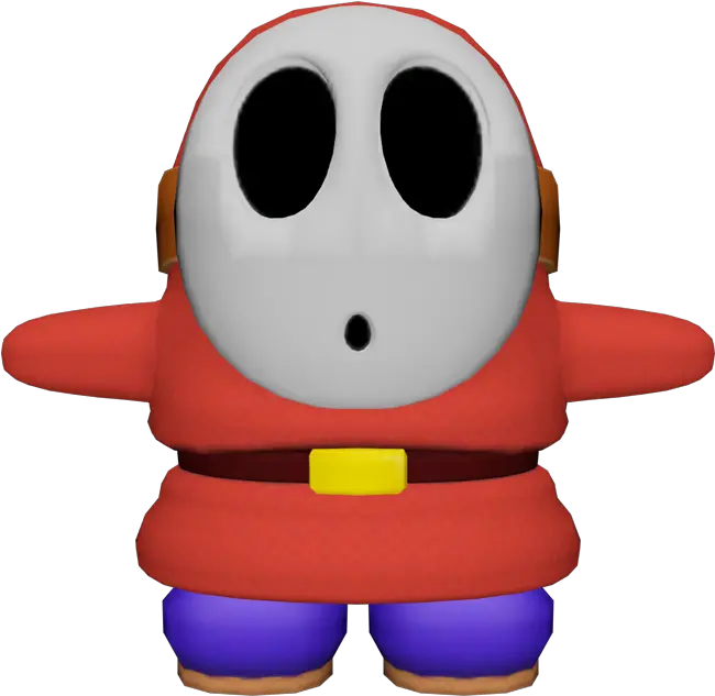 Download Zip Archive Shy Guy Mario Kart 8 Model Shy Guy Model Sheet Png Mario Kart 8 Png