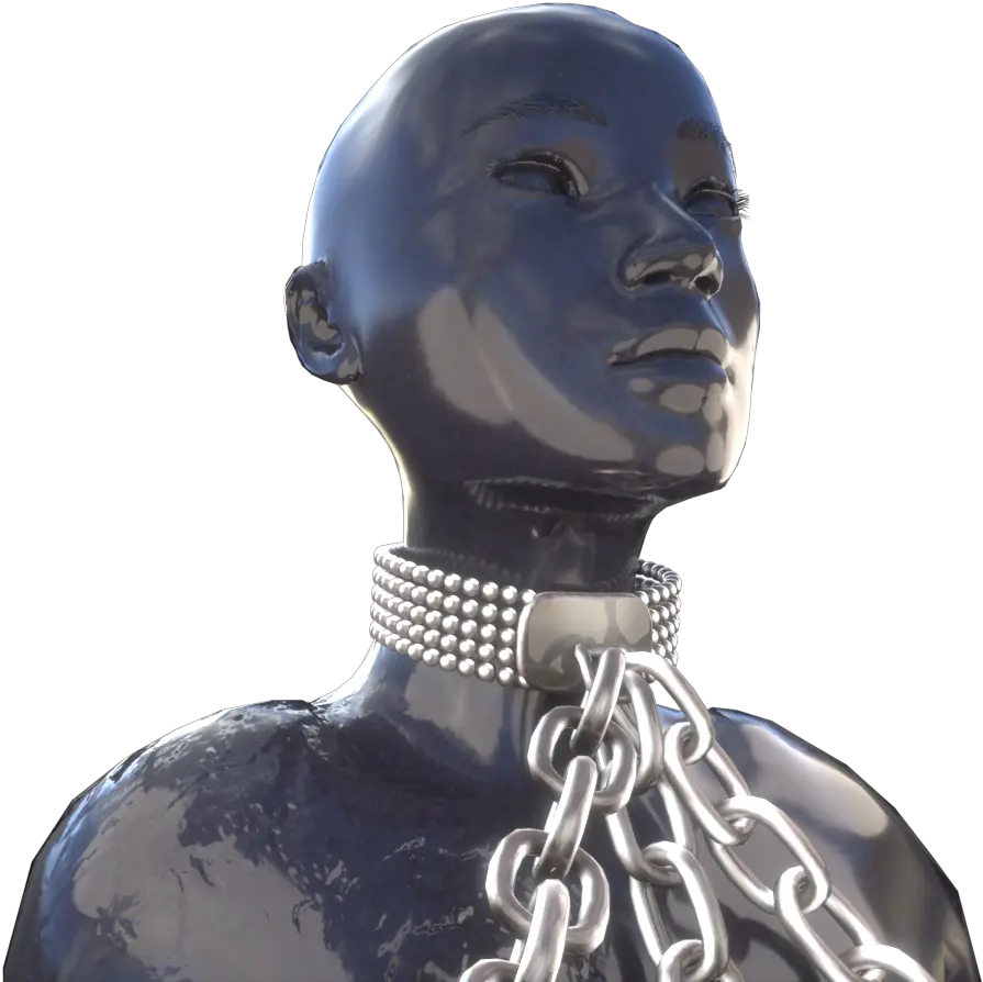 Download Pearls Collar Chains And Broken Bust Full Size Bust Png Broken Chains Png