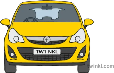 Car Front Illustration Twinkl City Car Png Front Of Car Png