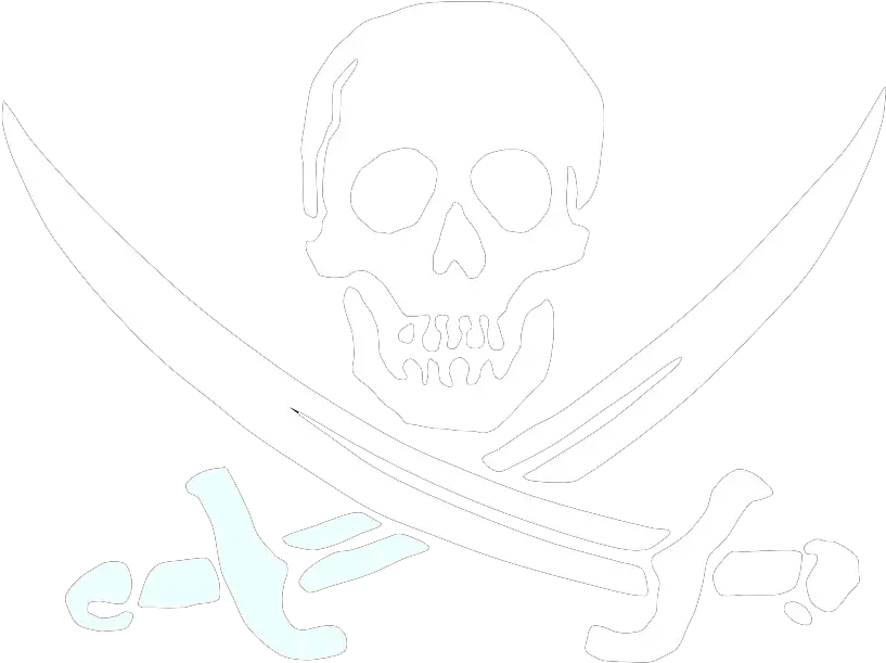 Jolly Roger Transparent Background Png Mart Treasure Island Jolly Roger Bone Transparent Background