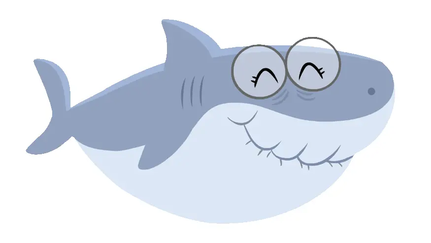 Free Printable Baby Shark Pinkfong Grandma Shark Super Simple Png Shark Clipart Transparent Background