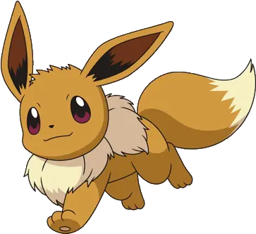 Download Eevee Pokemon Eevee Running Png Eevee Png