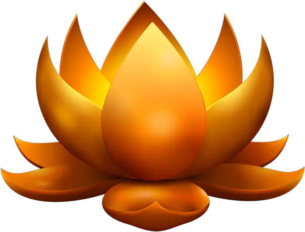 Yellow Glowing Lotus Free Png Clip Art Diwali Golden Diya Png Yellow Glow Png