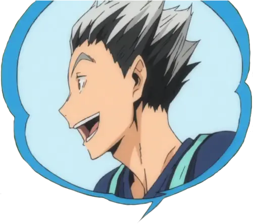 Transparent Haikyuu Bubbles Picture Haikyuu Bokuto Sticker Png Haikyuu Transparent