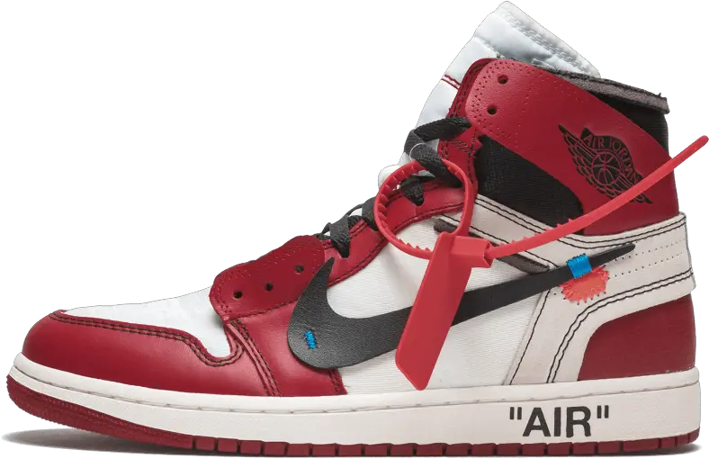 Download Nike X Off White Air Jordan 1 Chicago Jordan 1 Jordan 1 Off White Png Chicago Png