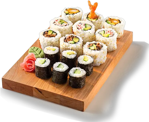 Avocado Roll Png Image Mart Gimbap Avocado Transparent Background