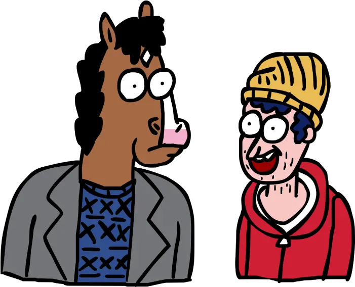 Download Bojack Horseman Vs Bojack Horseman Regular Show Bojack Horseman Regular Show Png Bojack Horseman Png