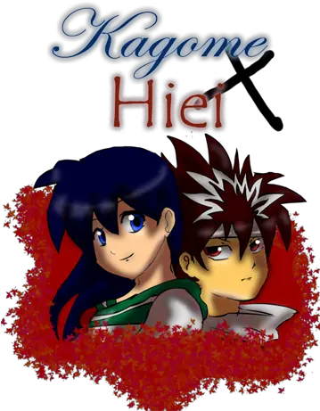 Kagomehiei From Crossover Inuyashayu Yu Hakusho Kagome And Hiei Png Yu Yu Hakusho Png