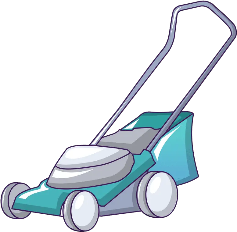 Icon Lawn Mower Clipart Free Clipart World Lawnmower Cartoon Png Lawn Icon