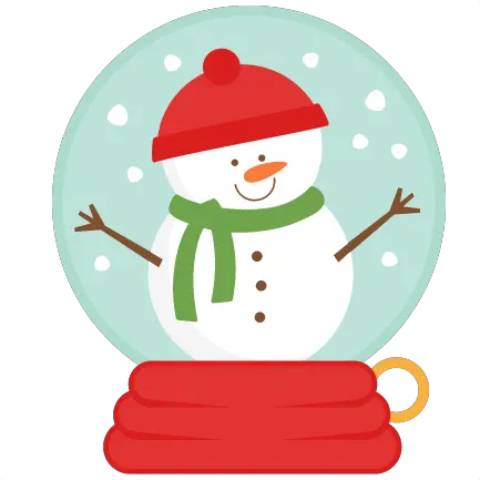 Snowman Snow Globe Clipart Png Snowman In Snow Globe Cartoon Snow Globe Png