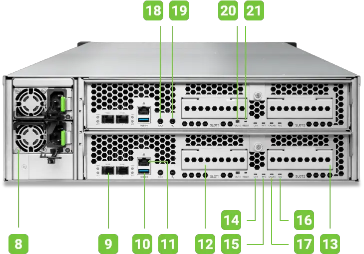 Xf3126 Entry Level Nvme Flash Storage Qsanu200b Vertical Png Switch Icon For Visio