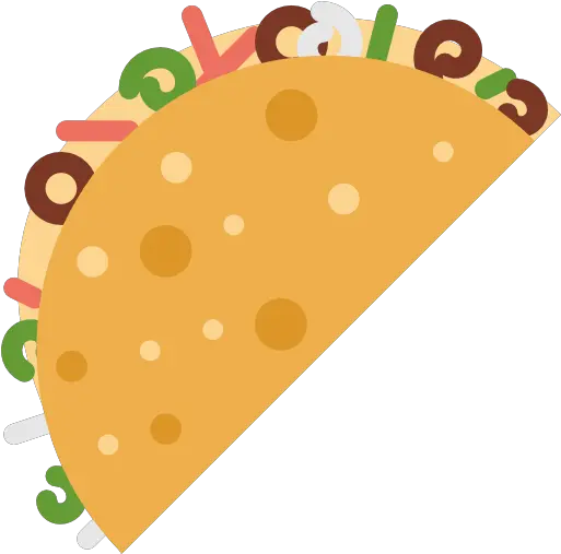 Mexico Tacos Mexican Taco Icon Transparent Background Mexican Food Icons Png Mexican Food Icon