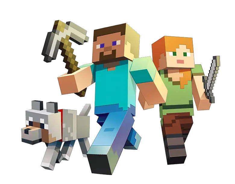 Minecraft Feminino Png