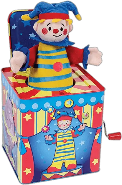 Circus Clown Jack In The Box Transparent Png Stickpng Jack In The Box Toys Jack Jack Png