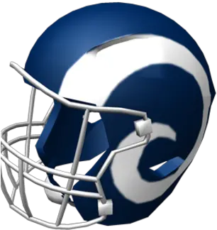 Los Angeles Rams Helmet Roblox Wikia Fandom Football Helmet Roblox Png Rams Png