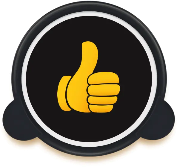 Carmoji Thumbs Up Sign Language Png Thumbs Up Emoji Png