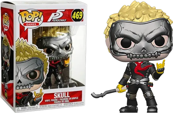 Persona 5 Skull Pop Persona 5 Skull Funko Pop Png Persona 5 Png