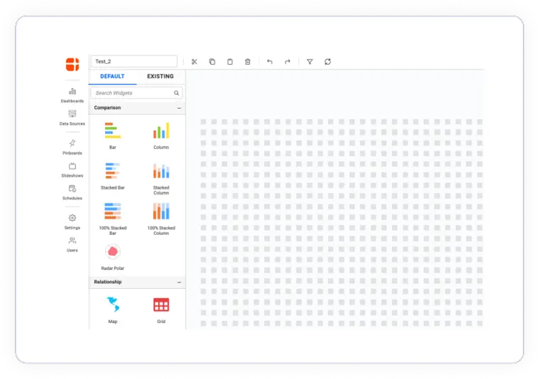 Features Of Embedded Analytics Dashboard Software Bold Bi Dot Png Data Input Icon