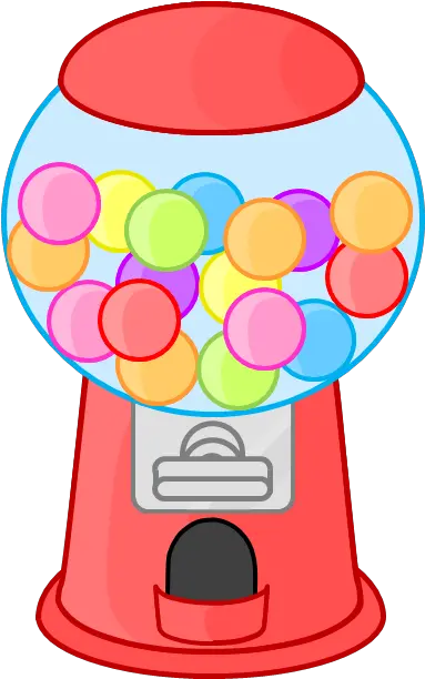 Red Clipart Gumball Machine Png Bubble Gum Png