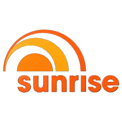 Sunrise Tv Logopng Clipart Panda Free Clipart Images Sunrise Logo Channel 7 Half Sun Png