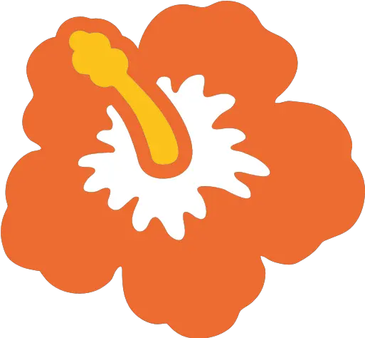 Hibiscus Flower Emoji Png Picture 1908187 Flowers Google Android Emojis Flower Emoji Png