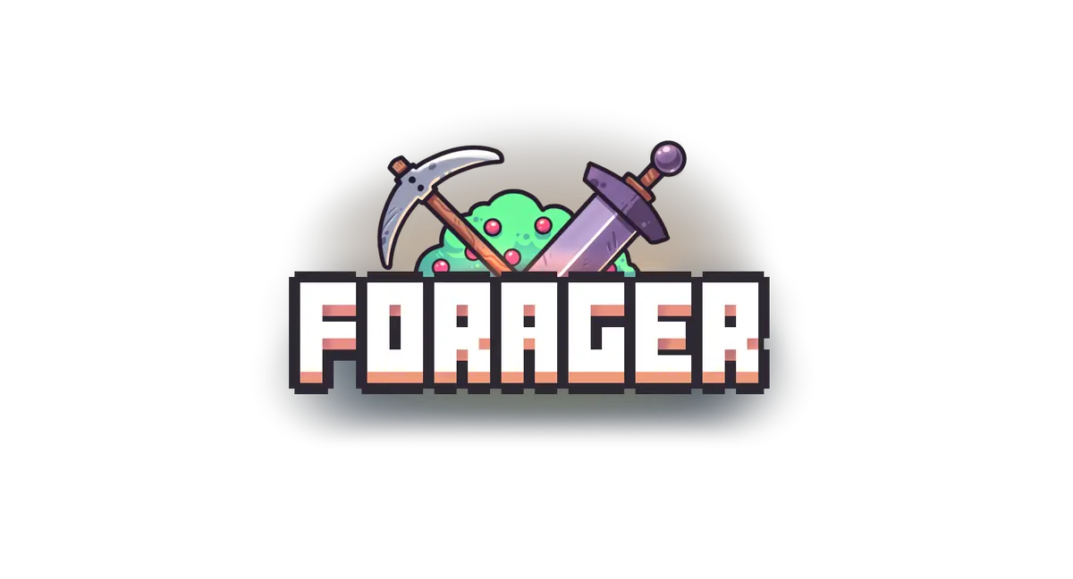 Forager Early Access A Terrarialike Survival Rpg With Logo Forager Png Terraria Logo