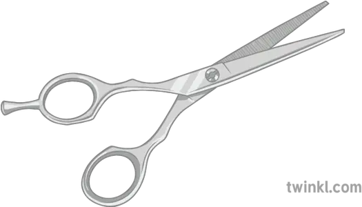 Hairdressing Scissors Illustration Twinkl Solid Png Scissors Png