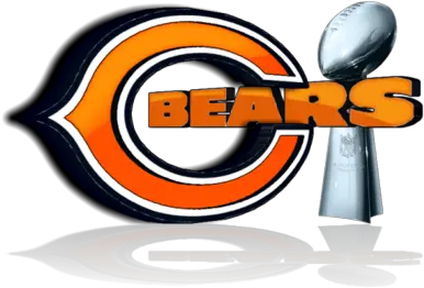 Montage Chicago Bears 3d Logo Hat Png Chicago Bears Png